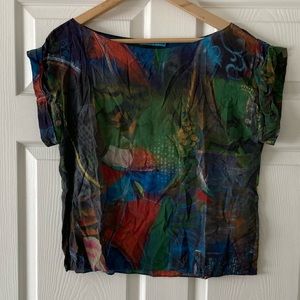 Alice & Olivia Silk Blouse